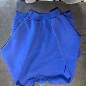 Vintage Cheetah Heavens Royal Blue Blank Crewneck Sweatshirt Large Made in USA